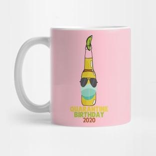 Happy Quarantine Birthday Humor Bottle Mug